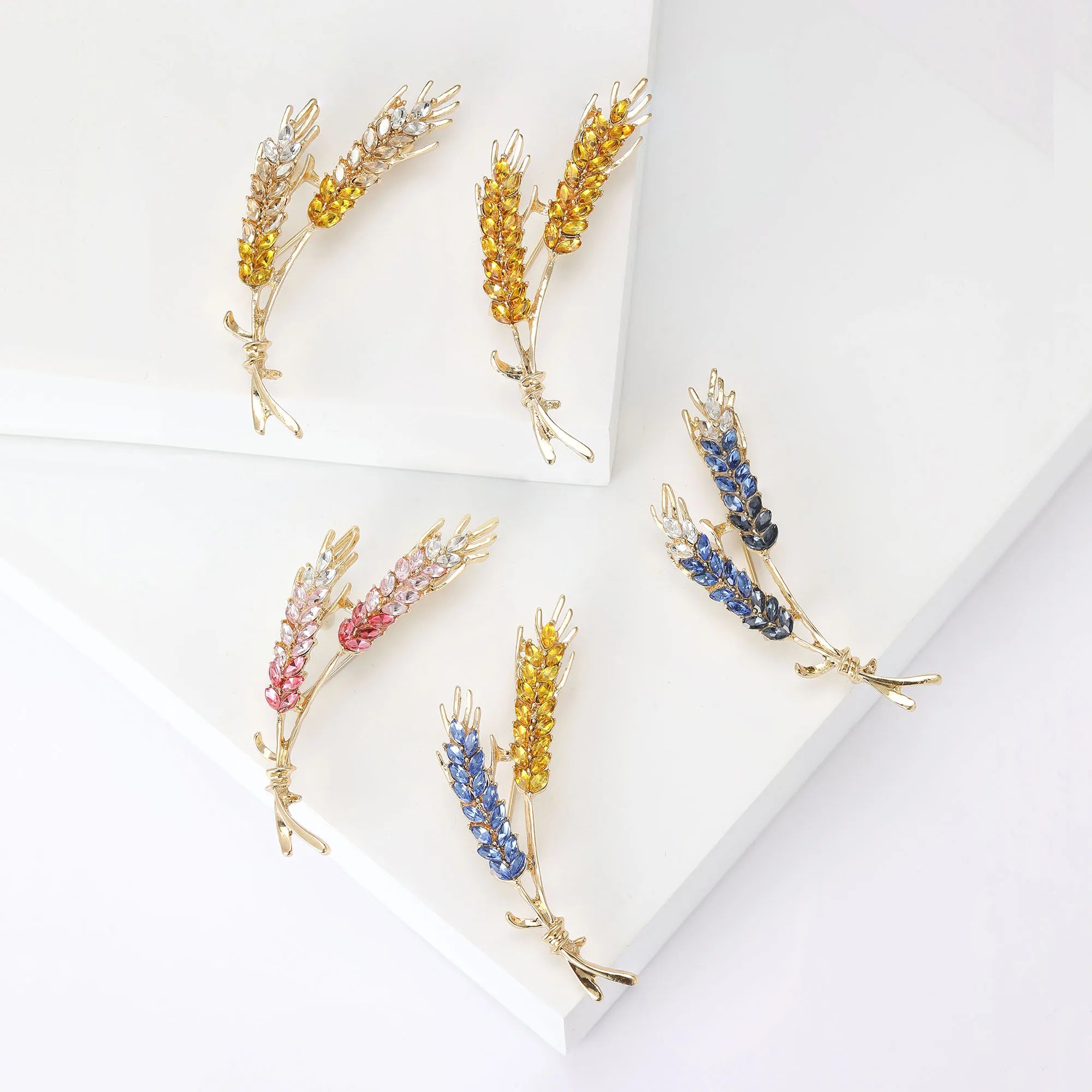 Beaut&Berry Ear of Wheat Brooches