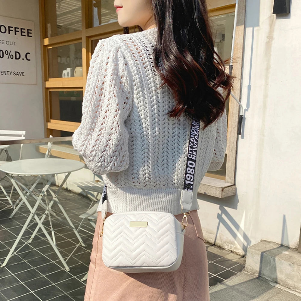 Fashion Wave Pattern Women Shoulder Bag