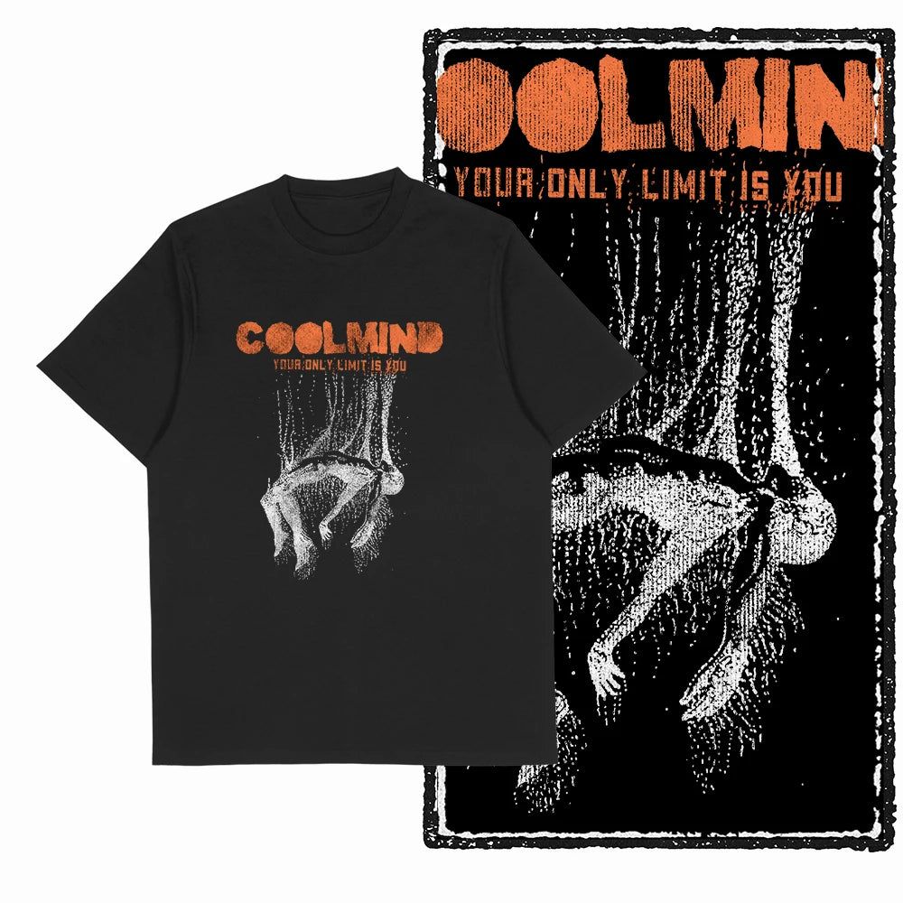 Coolmind Graphic T-Shirt | Big Size Cotton Unisex Tee