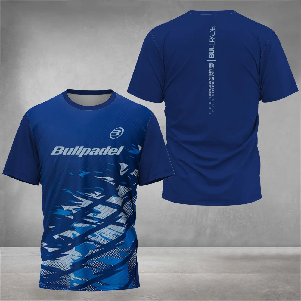 Men’s Padel Quick-Dry Sports T-Shirt | Breathable Summer Fitness Tee