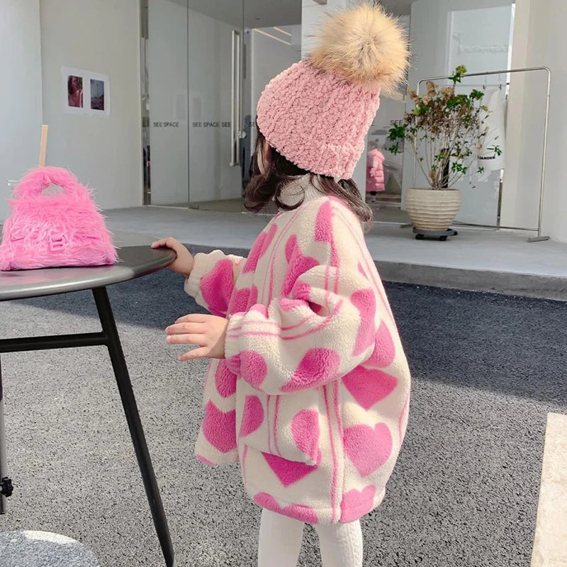 Plush Girls Jacket