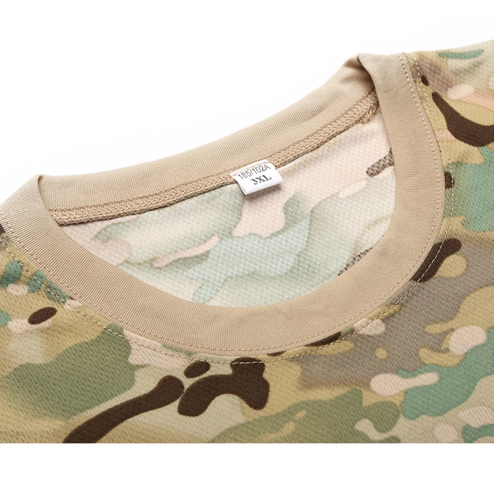 Men’s 3D Camouflage Outdoor T-Shirt