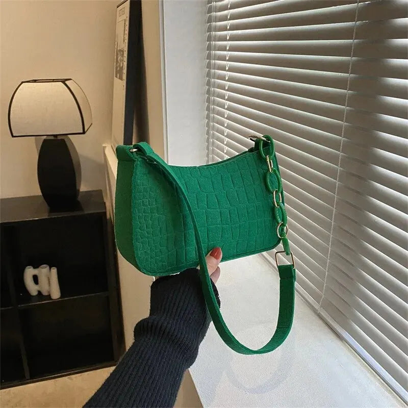 Retro Small Square Shoulder Bag