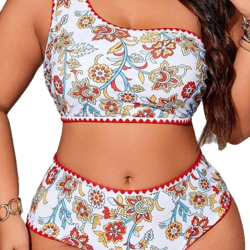 High Waist Printed Swimwear for Women by HIAVAVA
