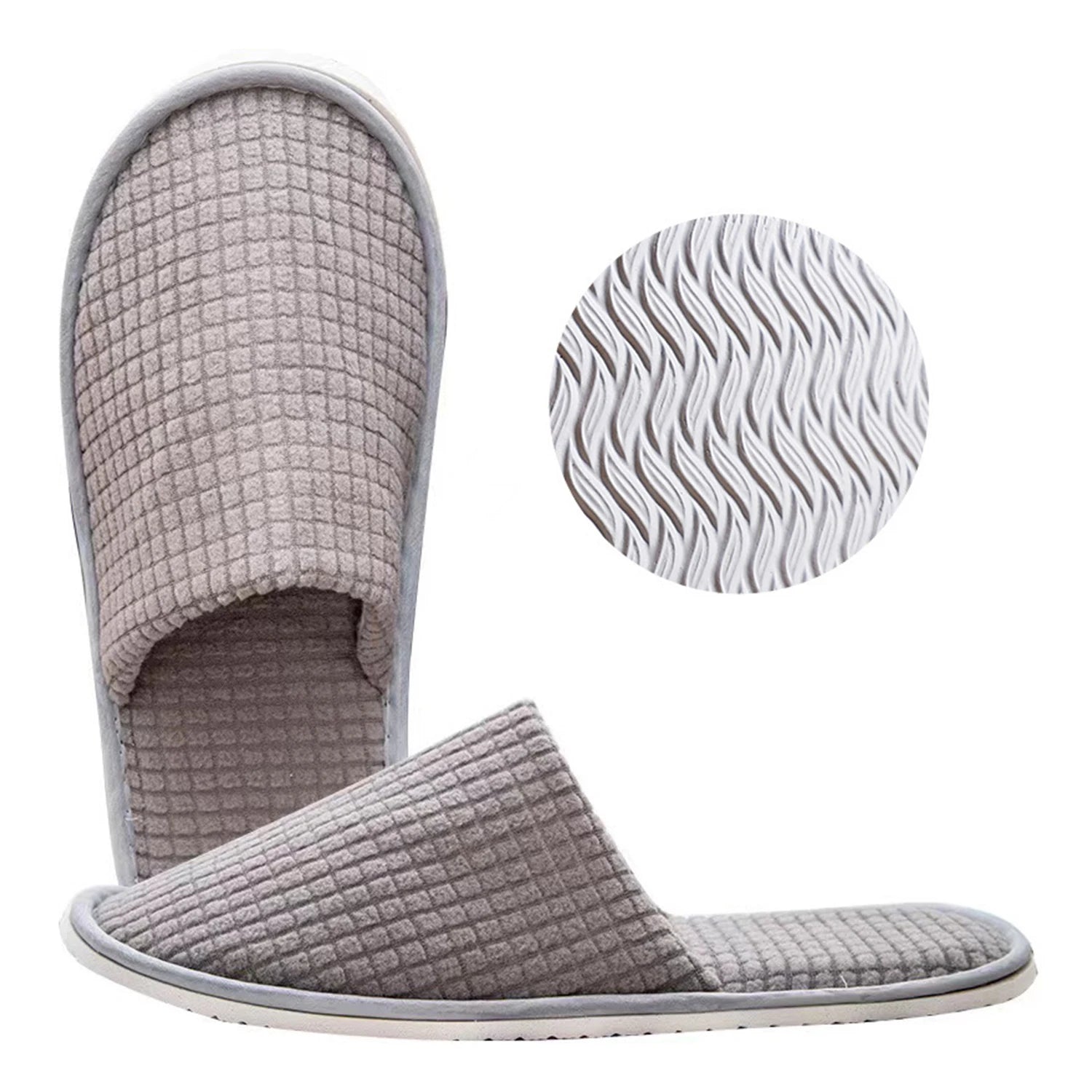1 Pair Unisex Disposable Slippers
