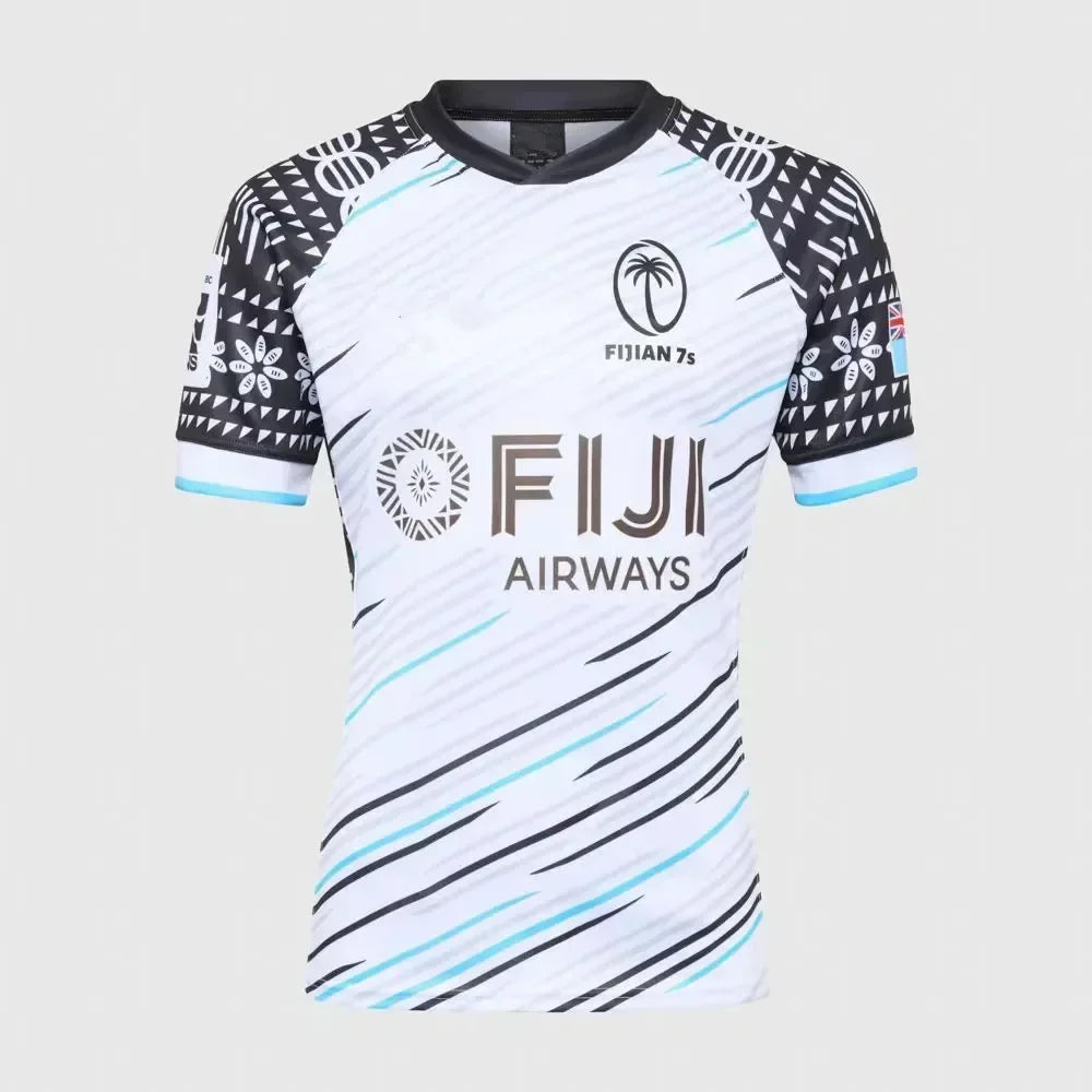 Quick-Drying Outdoor Sports T-Shirt – 3D Printed Fiji 7s Andrea Rugby Jersey