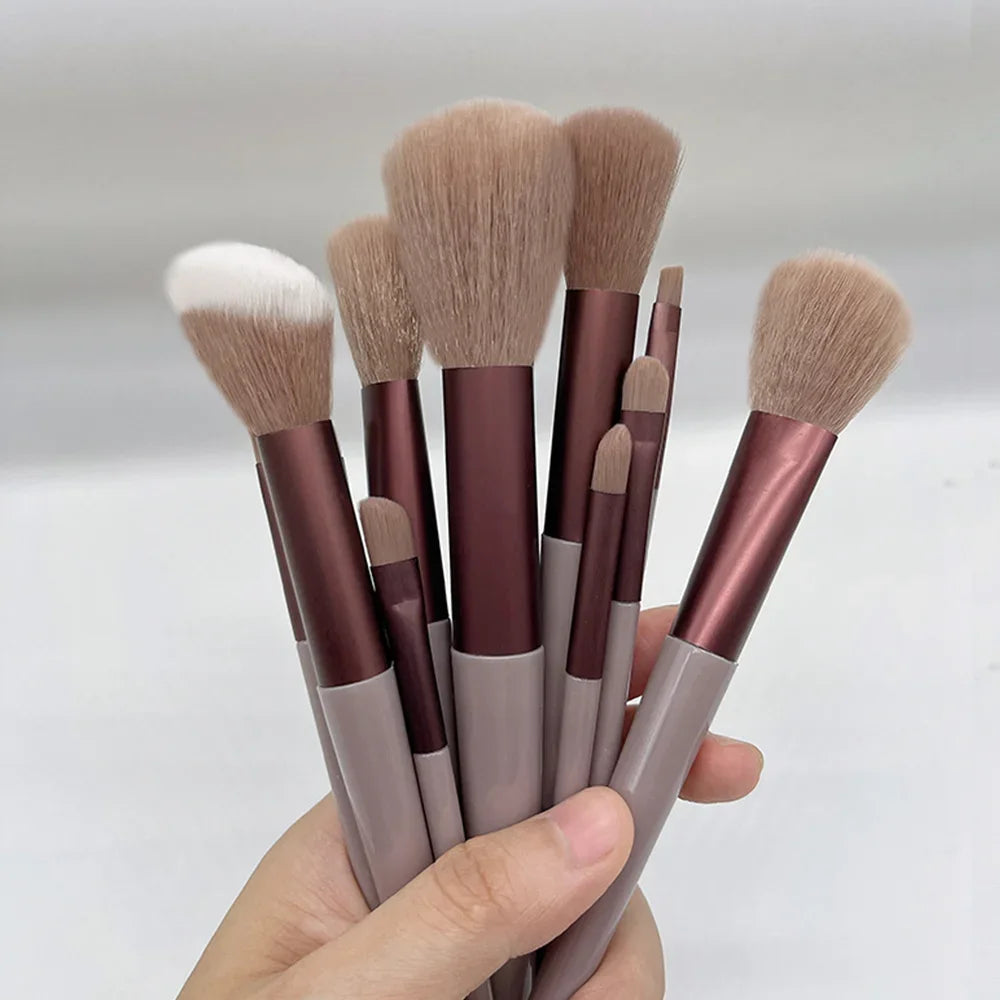13-Piece Makeup Brushes Set