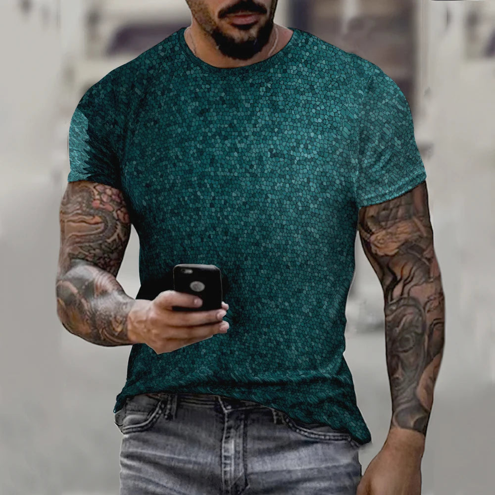 Unisex Graffiti 3D Print T-Shirt