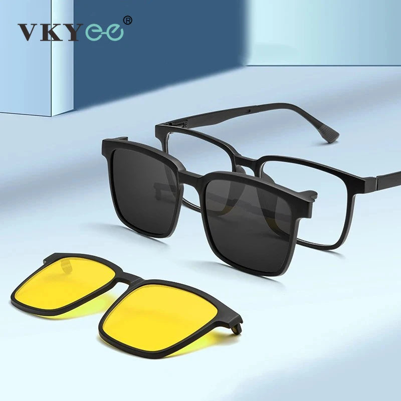 VICKY Flip-up Magnetic Clip-On Prescription Glasses