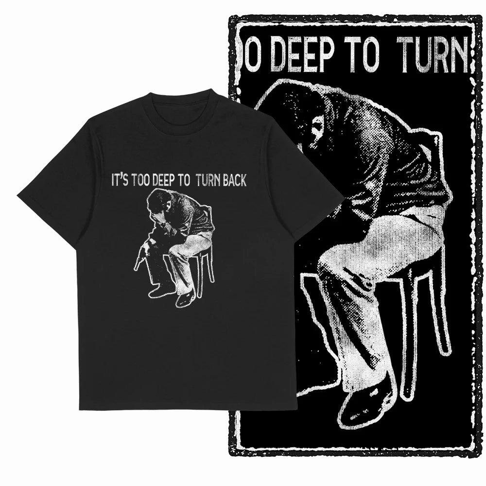 Coolmind Graphic T-Shirt | Big Size Cotton Unisex Tee