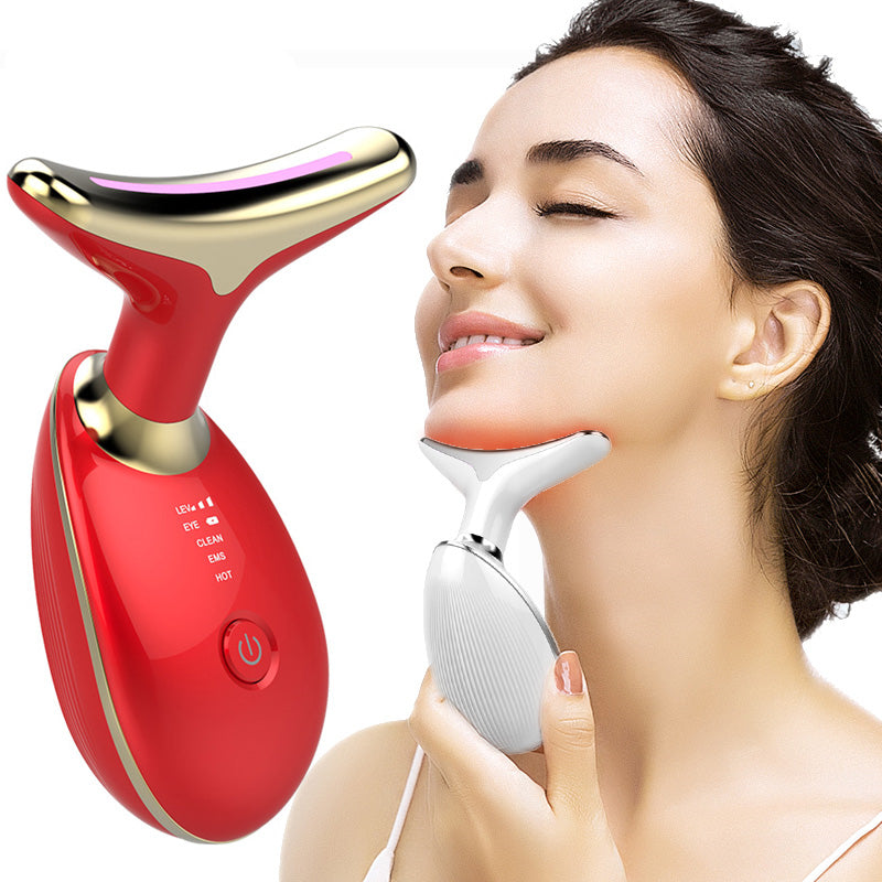 EMS Thermal Neck & Face Lifting Massager