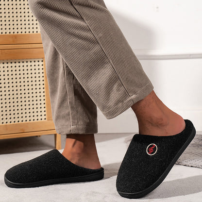 Casual Women’s Home Slippers | Warm &amp; Elegant Music Note Design