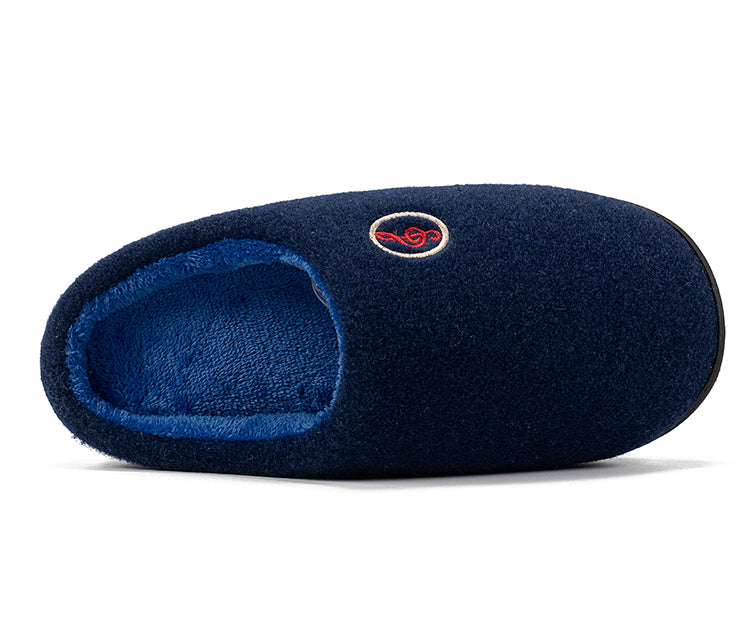 Casual Women’s Home Slippers | Warm &amp; Elegant Music Note Design