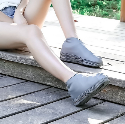 Silicone Rain Boots for Hiking, Slip-Resistant and Portable