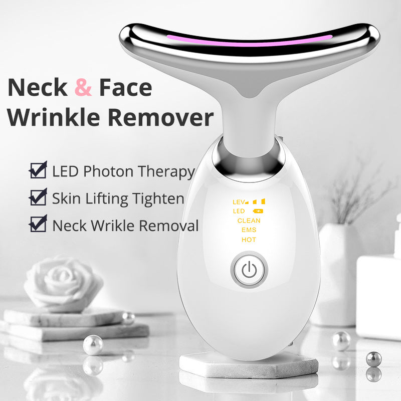 EMS Thermal Neck &amp; Face Lifting Massager