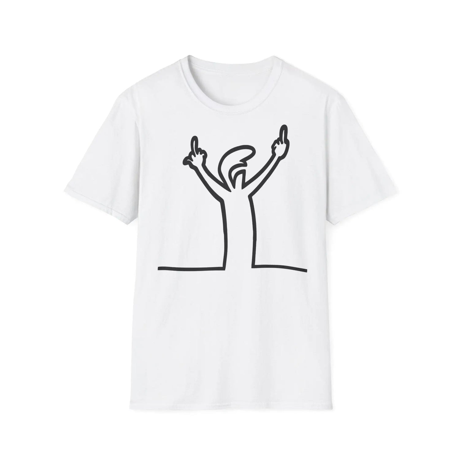 Balum La Linea Funny Graphic T-Shirt | Men’s Casual Streetwear Tee