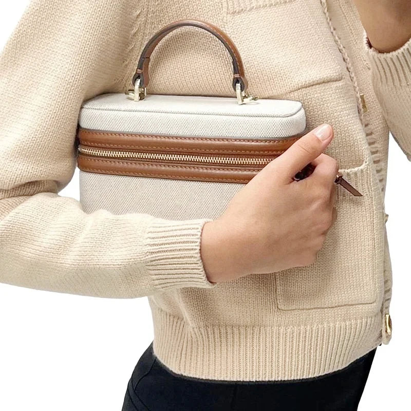Retro Canvas Small Crossbody Bag