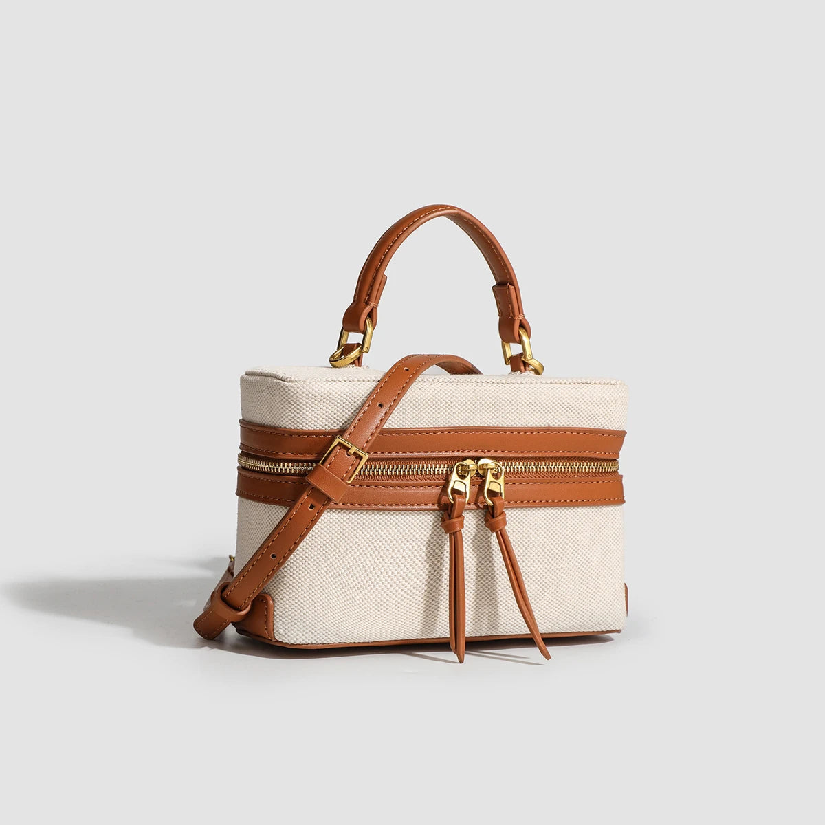 Retro Canvas Small Crossbody Bag