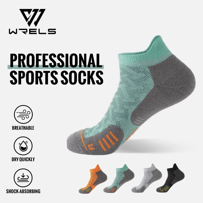 1/2/3 Pairs Professional Marathon Running Socks