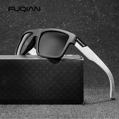 Fashion Black Polarized Sunglasses for Men