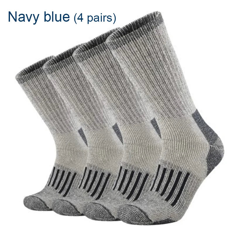80% Merino Wool Hiking Crew Socks for Men