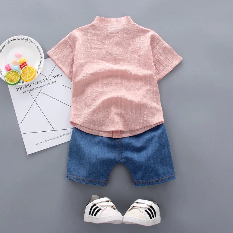 Toddler Cartoon Outfit Set