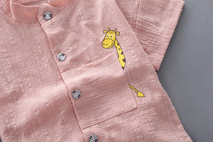 Toddler Cartoon Outfit Set