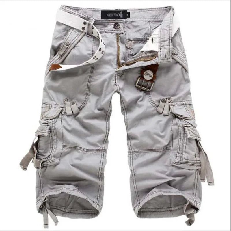 Men’s Cotton Cargo Shorts – Summer Casual Wear