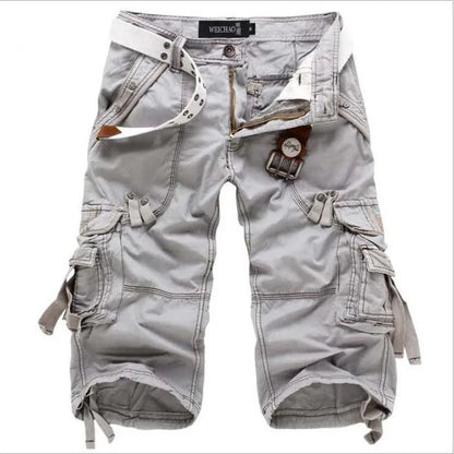 Men’s Cotton Cargo Shorts – Summer Casual Wear