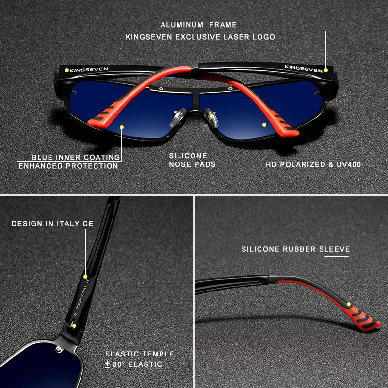 Aluminum Polarized Sunglasses for Men