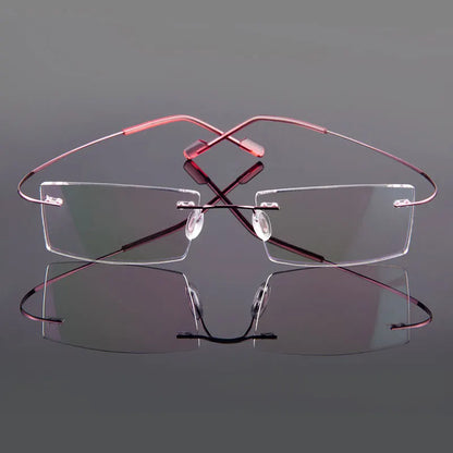 Gmei Optical Fashion Rimless Glasses Frame