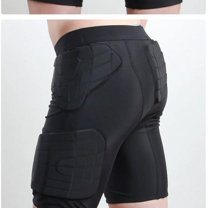 Elite Impact Guard Men’s Padded Compression Shorts | Protective Sports Undershorts