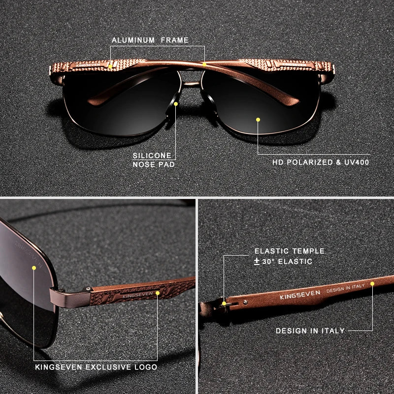 Polarized Mirror Lens Sunglasses