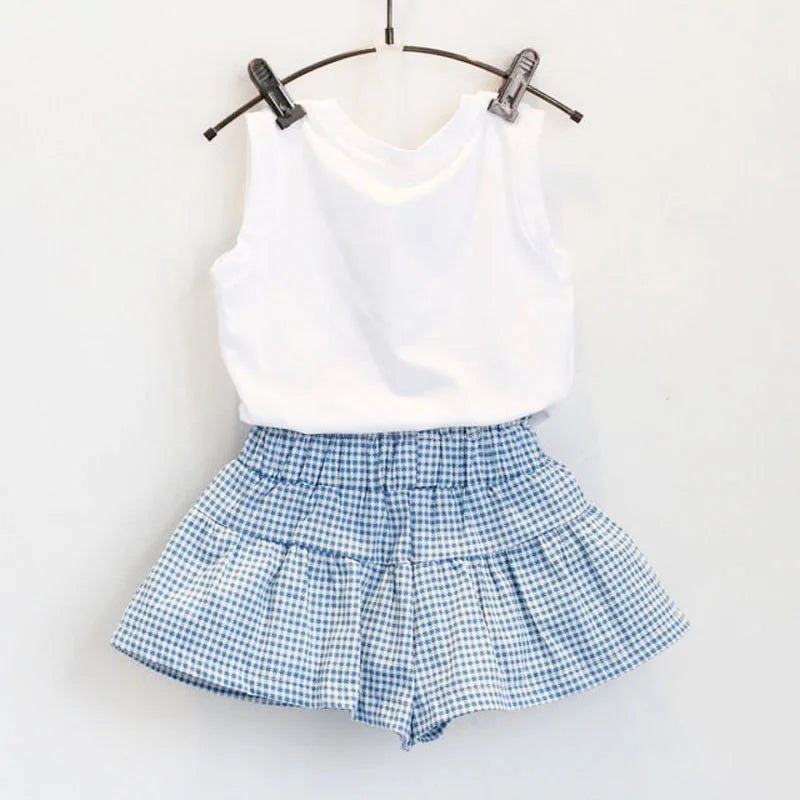 Summer Baby Girls 2PCS Clothing Set