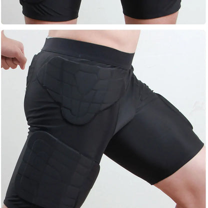 Elite Impact Guard Men’s Padded Compression Shorts | Protective Sports Undershorts