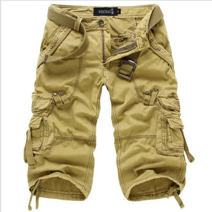 Men’s Cotton Cargo Shorts – Summer Casual Wear