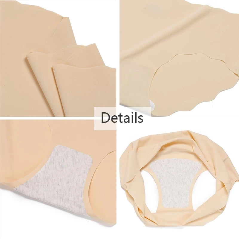 4 Piece Silky Satin Seamless Women&