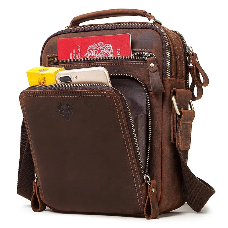 HUMERPAUL Genuine Leather Men&