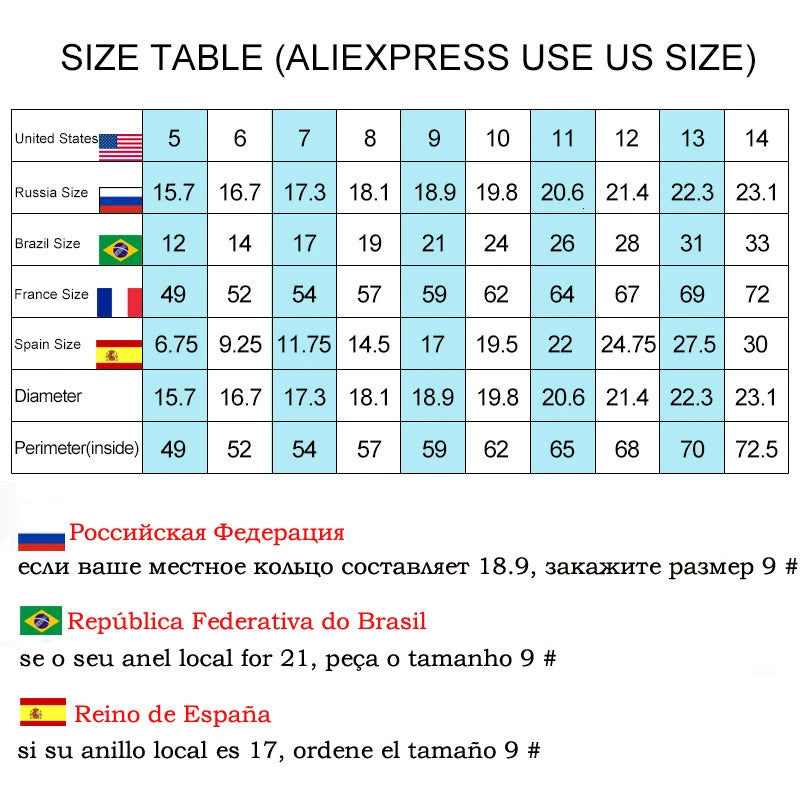 Classic 18K Plated Engagement Ring