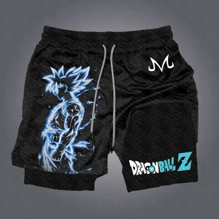 High Quality Dragon Ball Men’s Fitness Shorts