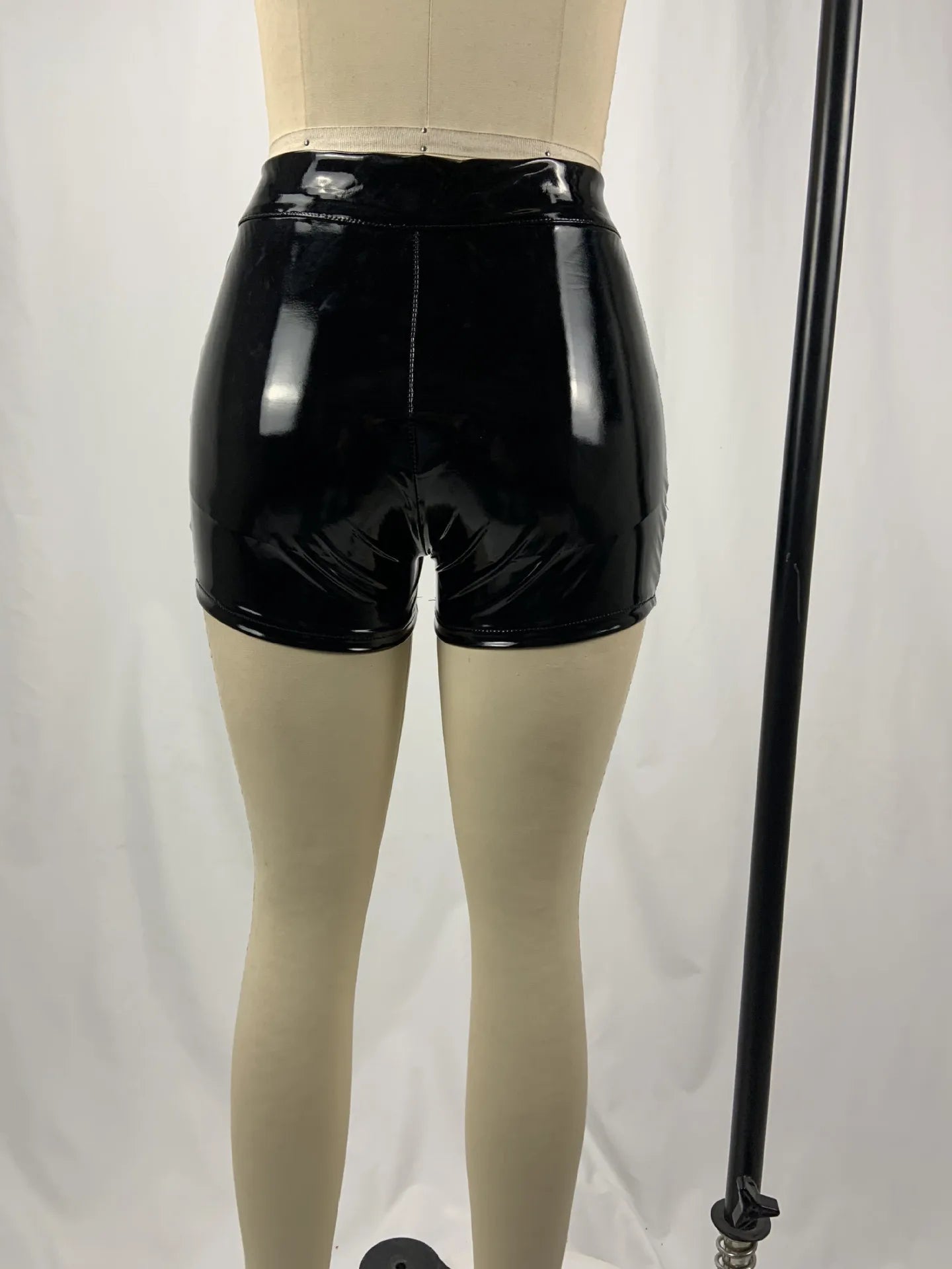 Women’s High-Waist PU Leather Shorts | Sexy Club Summer Wear