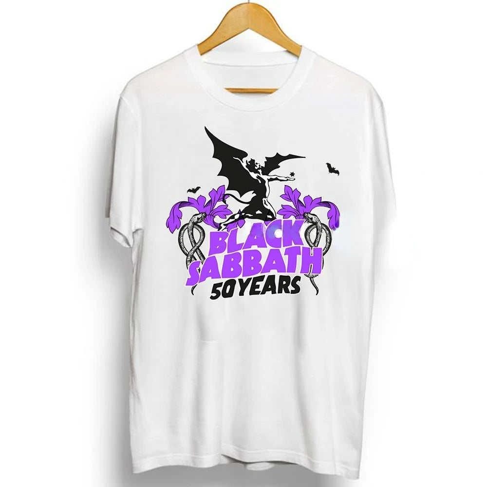 Black Metal Rock Band Graphic T-Shirt