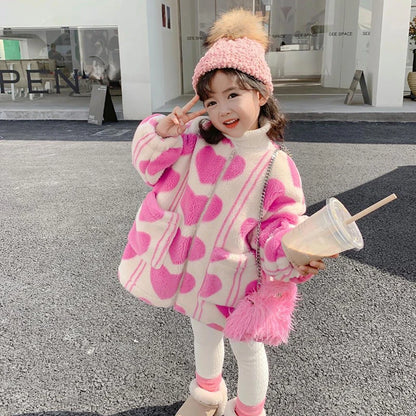 Plush Girls Jacket