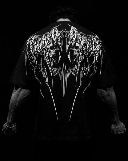 Ins American Y2K King Oversized T-Shirt