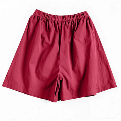 Women’s Summer Loose Wide-Leg Shorts | High Waist Casual Jogging &amp; Beach Shorts