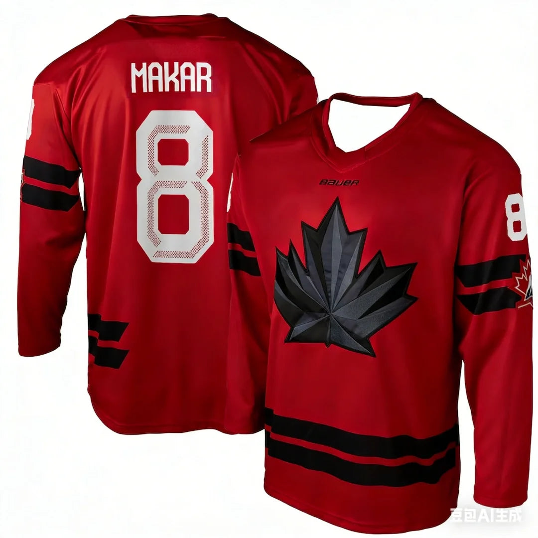 McDavid Canada Ice Hockey Jersey Special Edition Tee | 3D Print Breathable Unisex Sport T-Shirt