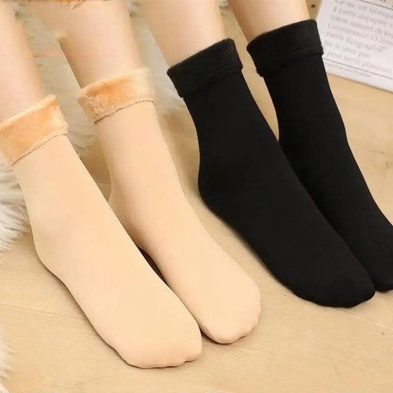 Winter Warm Solid Women’s Socks