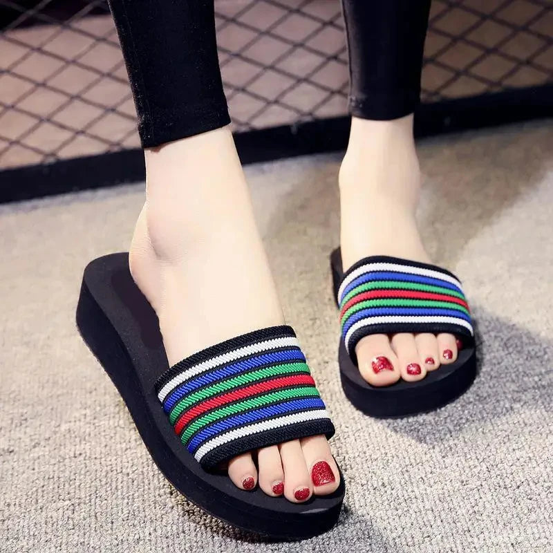 Cute Bear EVA Indoor Slippers – Women’s Non-Slip Flats