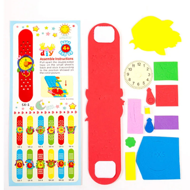Kids DIY 3D EVA Foam Watch