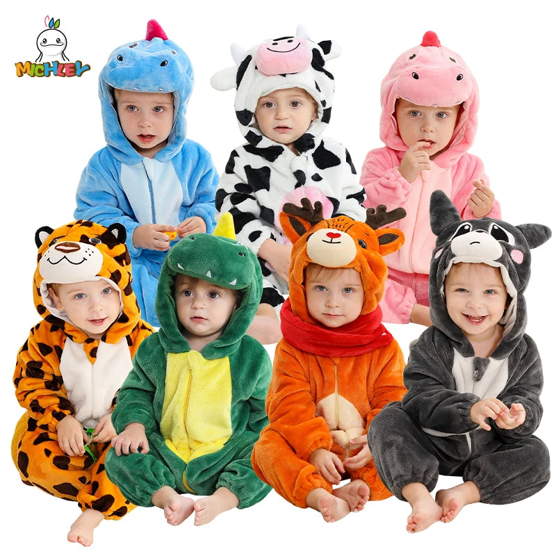 Halloween Winter Baby Rompers